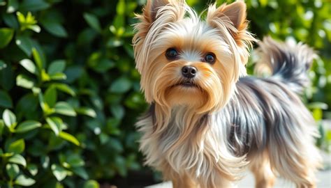 Yorkshire: pequenos cães cheios de energia .